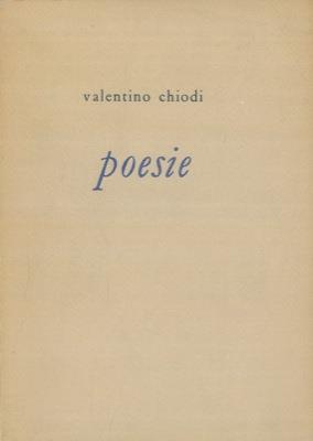 Poesie - Valentino Chiodi - copertina