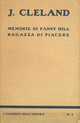 Memorie di Fanny Hill ragazza di piacere - John Cleland - copertina