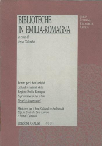 Biblioteche in Emilia-Romagna : Bologna - Enzo Colombo - copertina