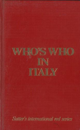 Whòs who in Italy. 1990. A-K, L-Z - Gianni Colombo - copertina