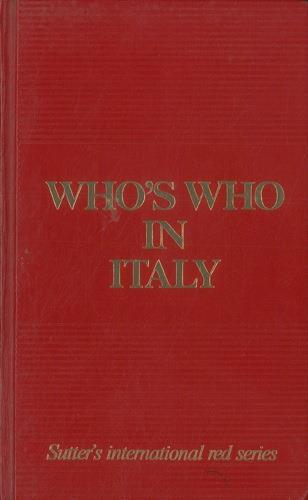 Whòs who in Italy. 1992. A-K, L-Z - Gianni Colombo - copertina