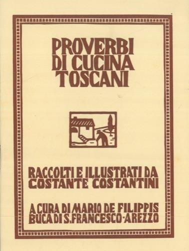 Proverbi di cucina toscani - Costanzo Costantini - copertina