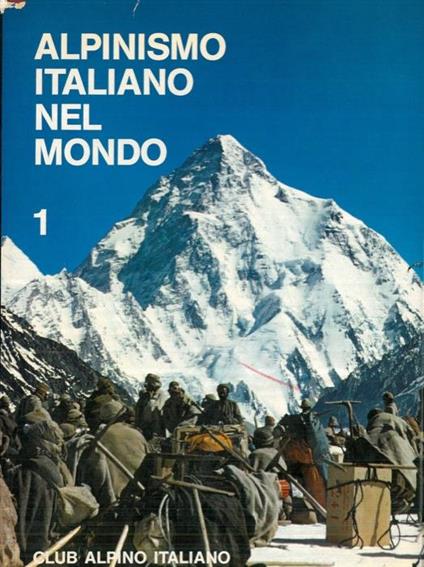 Alpinismo italiano nel mondo - Mario Fantin - copertina