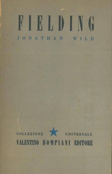 Jonathan Wild - Henry Fielding - copertina