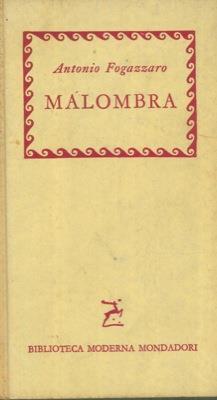 Malombra - Antonio Fogazzaro - copertina