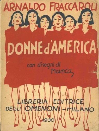 Donne d'America - Arnaldo Fraccaroli - copertina