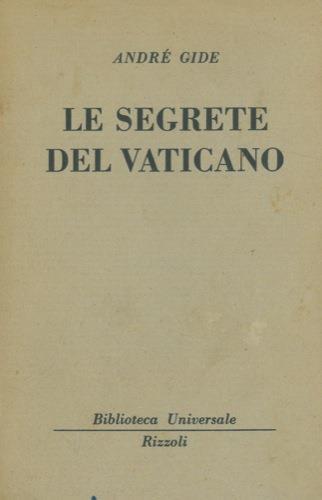 Le segrete del Vaticano - André Gide - copertina