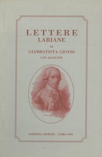 Lettere lariane - Giambattista Giovio - copertina