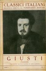 Poesie. Precedono alcune pagine di Gino Capponi