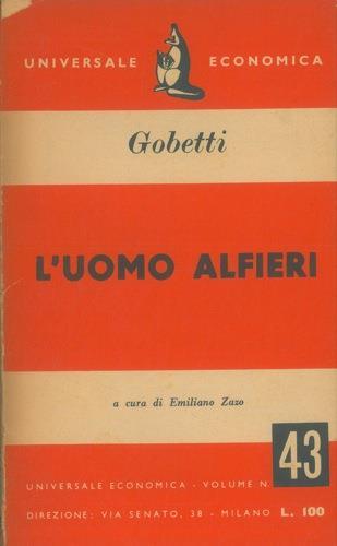 L' uomo Alfieri - Piero Gobetti - copertina