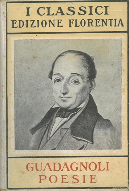 Poesie. Con introduzione e note di Achille de Rubertis - Antonio Guadagnoli - copertina