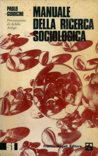 Manuale della ricerca sociologica - Paolo Guidicini - copertina