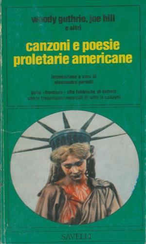 Canzoni e poesie proletarie americane - Woody Guthrie - copertina