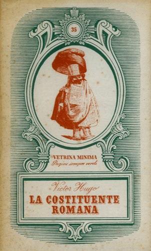 La costituente romana - Victor Hugo - copertina