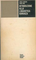 Introduzione alla linguistica romanza