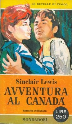 Avventura al Canadà - Sinclair Lewis - copertina