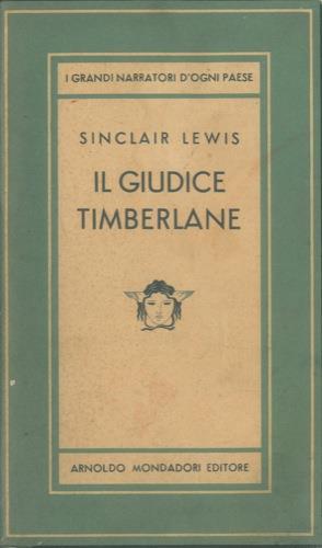 Il giudice Timberlane - Sinclair Lewis - copertina