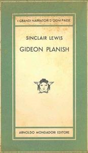 Gideon Planish - Sinclair Lewis - copertina