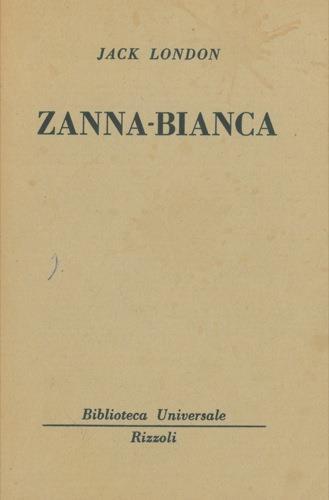 Zanna bianca - Jack London - copertina