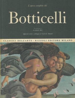 L' opera completa di Botticelli - Gabriele Mandel - copertina