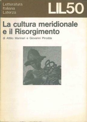 La cultura meridionale e il Risorgimento - Attilio Marinari - copertina