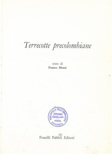 Terrecotte precolombiane - Francesco Monti - copertina