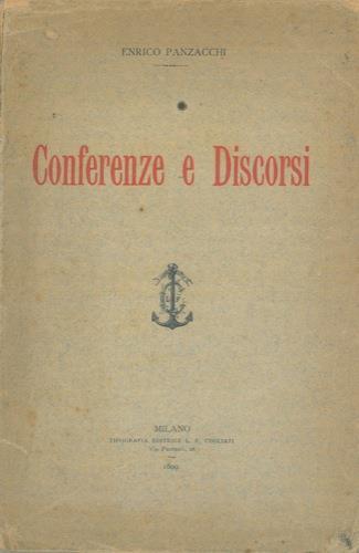 Conferenze e discorsi - Enrico Panzacchi - copertina