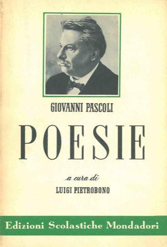 Poesie - Giovanni Pascoli - copertina