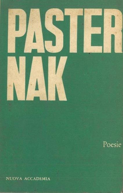 Pasternàk - Boris Pasternak - copertina