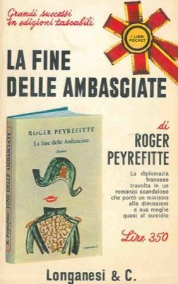 La fine delle ambasciate - Roger Peyrefitte - copertina