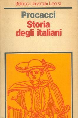 Storia degli italiani - Giuliano Procacci - copertina