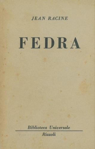 Fedra - Jean Racine - copertina