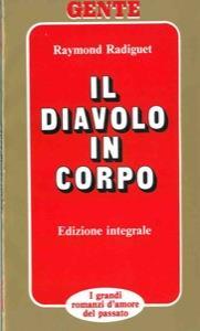 Il diavolo in corpo - Raymond Radiguet - copertina