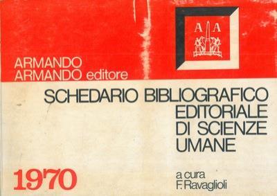 Schedario bibliografico editoriale di scienze umane - Fabrizio Ravaglioli - copertina