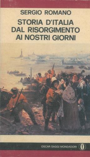 Storia d'Italia dal Risorgimento ai nostri giorni - Sergio Romano - copertina