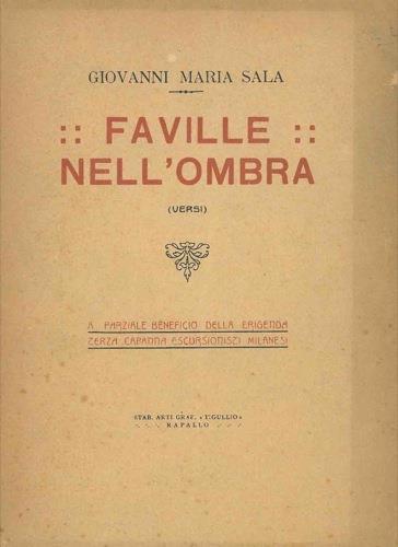 Faville nell'ombra - Giovanni Sala - copertina