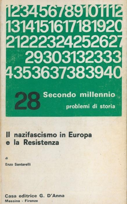 Il nazifascismo in Europa e la Resistenza - Enzo Santarelli - copertina