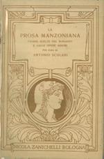 La prosa manzoniana. Pagine scelte dal romanzo e dalle opere minori