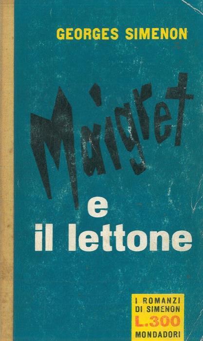 Maigret e il lettone - Georges Simenon - copertina