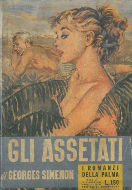 Gli assetati - Georges Simenon - copertina