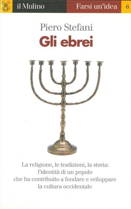 Gli ebrei - Piero Stefani - copertina