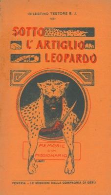 Sotto l'artiglio del leopardo - Celestino Testore - copertina