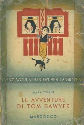 Le avventure di Tow Sawyer - Mark Twain - copertina