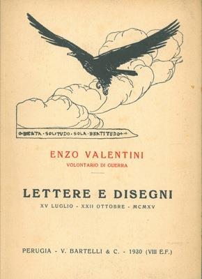 Lettere e disegni - Enzo Valentini - copertina