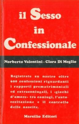 Il sesso in confessionale - Norberto Valentini - copertina