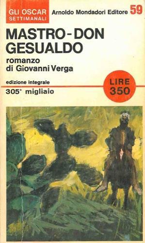 Mastro don Gesualdo - Giovanni Verga - copertina