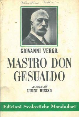 Mastro Don Gesualdo - Giovanni Verga - copertina