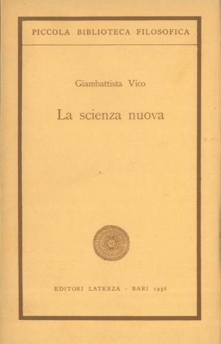 La scienza nuova. Passi scelti - Giambattista Vico - copertina