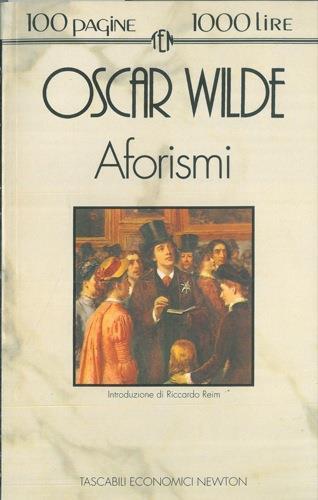 Aforismi - Oscar Wilde - copertina