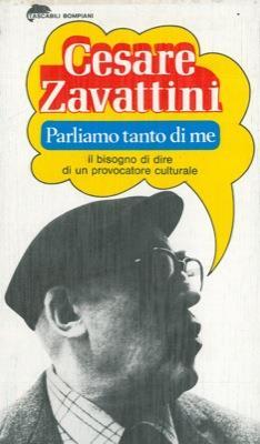 Parliamo tanto di me - Cesare Zavattini - copertina